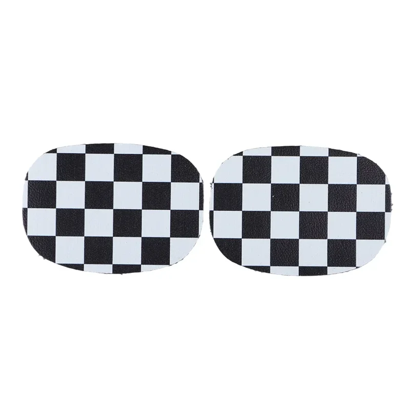 2PCS/Set Leather Car Rear Seat Handle Sticker For Mini Cooper F56 F57 Car Interior Stickers Decals Car Accessories