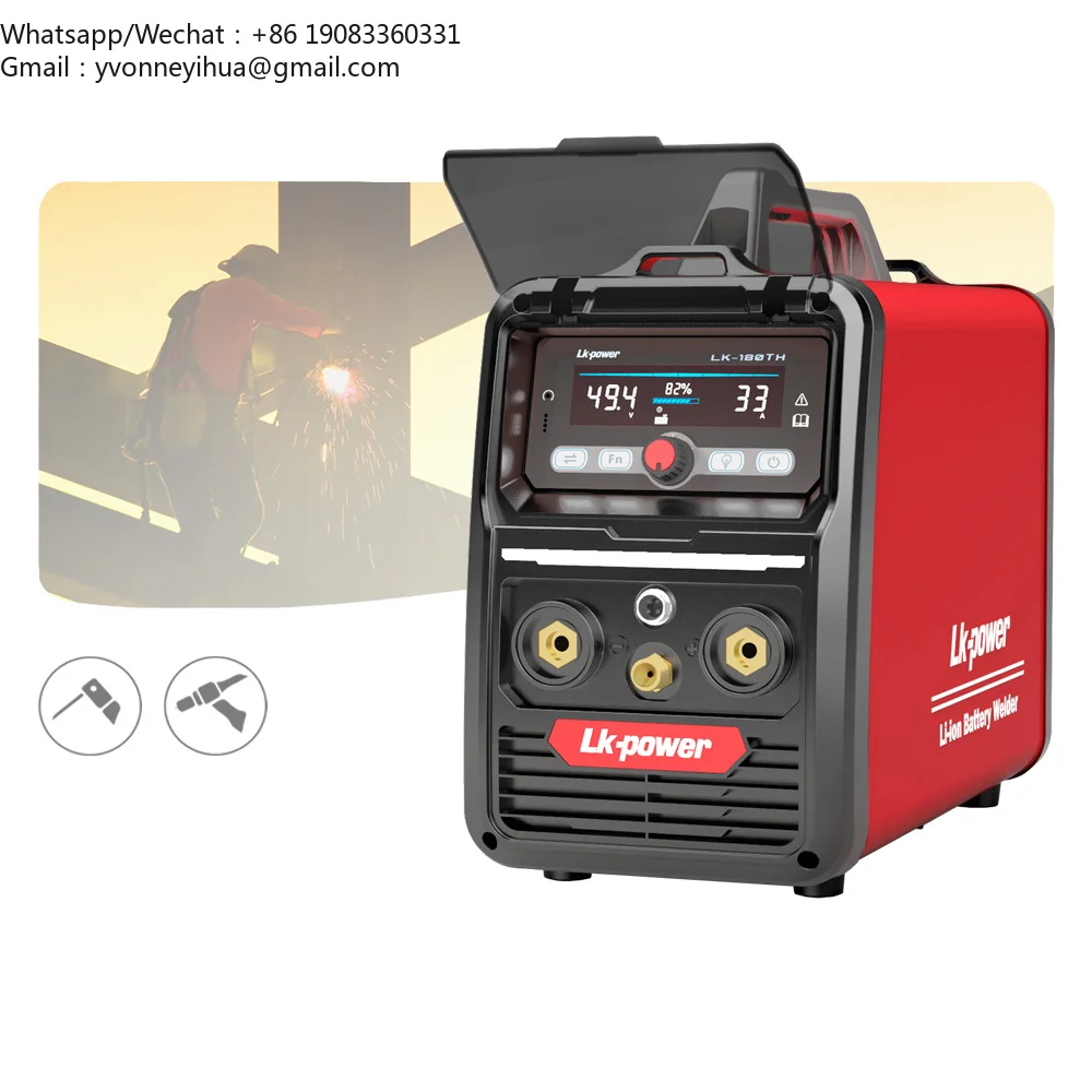 801.9Wh Lithium Battery Powered Welder Hot Start MMA TIG ESD VRD ALL In One Solar Charging Cordless Welding Machine For Sale