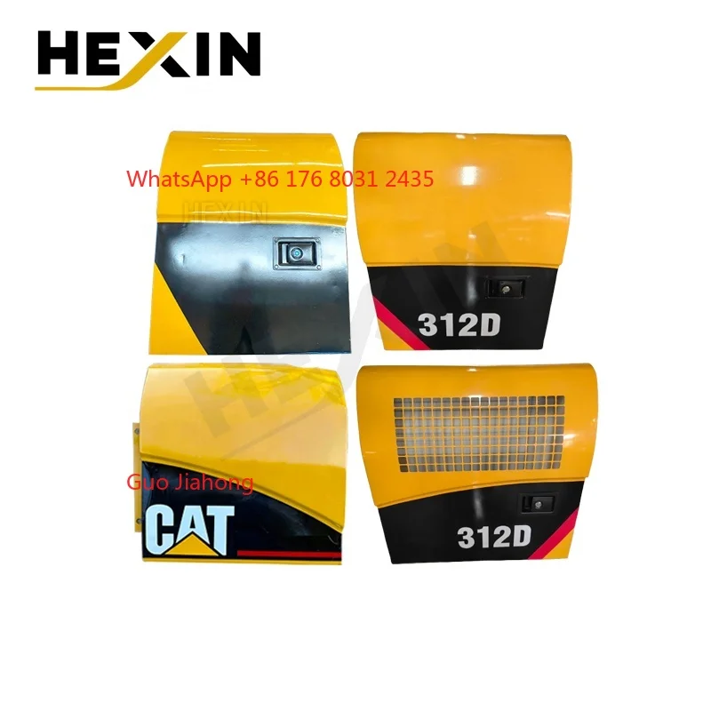 Panel Pintu Samping Suku Cadang Ekskavator 289-6913 289-6917 Panel Pintu Ekskavator CAT 312/320/329/336D untuk