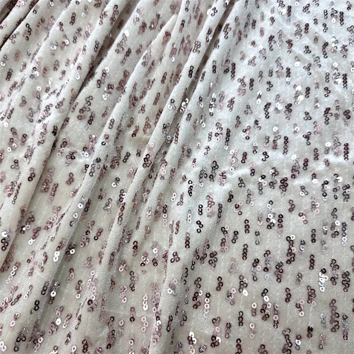 

Высокое качество блестящий бежевый блестящий золотой бархат эластичная ткань шитье Cheongsam вечернее платье DIY украшение фона