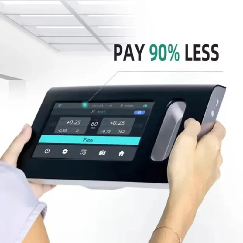 Hot Sale Advanced Ophthalmic Vision Screening With Superpowerful AI Handled Portable Visual Scanner Auto Refractometer for