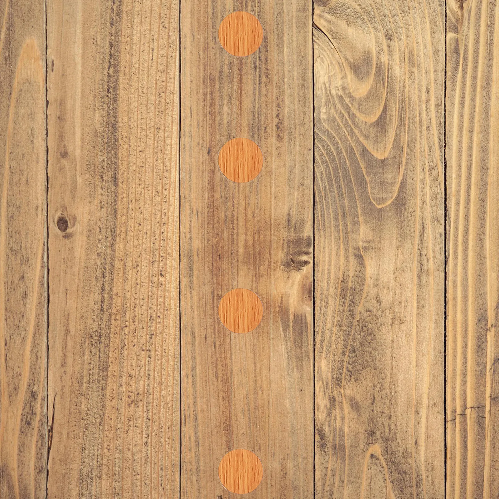 Self-Adhesive Furniture Repair Sticker 1 Sheet Cover Screw Holes Decorative Caps for Cabinet Shelf Water and Wear Resistant