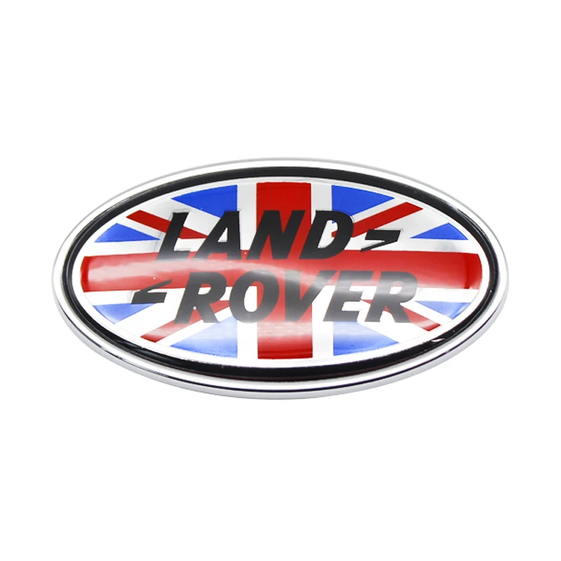 3D Car Front and rear Emblem Badge Sticker For Land rover SVR Discovery Velar Evoque Freelander Range Rover L322 car accessories