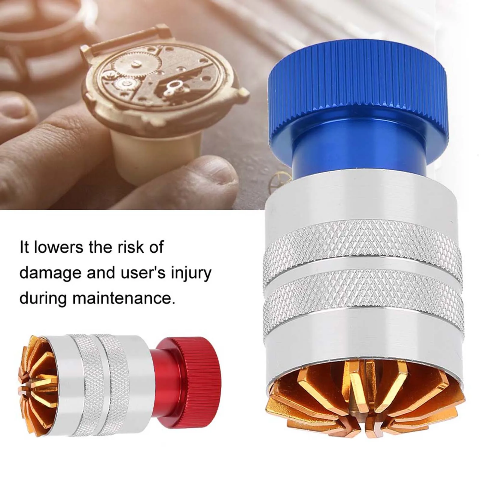 Crystal Removing Inserting Watch Repair Tool for Watchmaker Case Cover Removal Opener Watch Glass Replacement Repair Tool