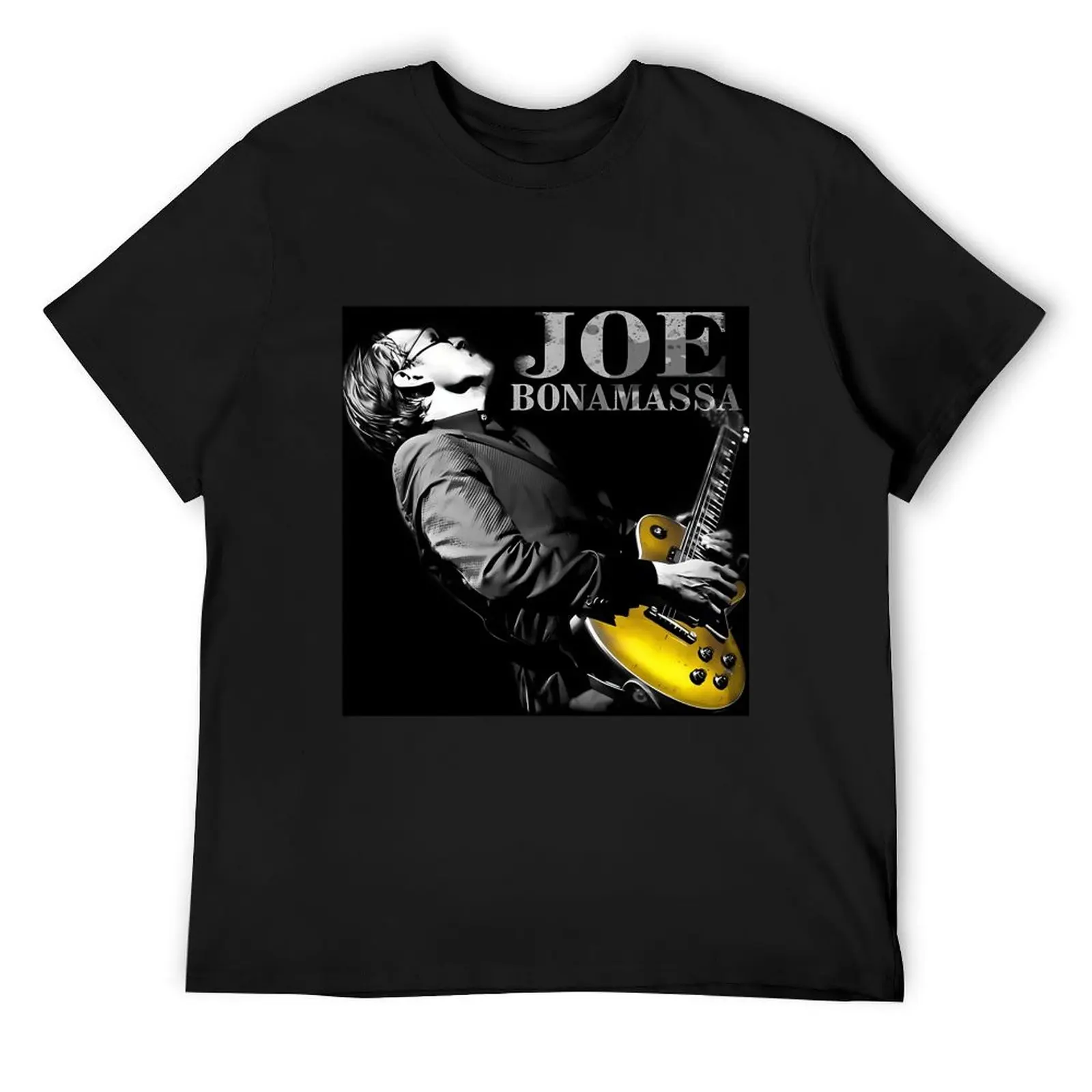 Music Joe Guitar Logo Band Bonamassa Mas T-Shirt cotton man t-shirts cute tops designer shirts plain t shirts men