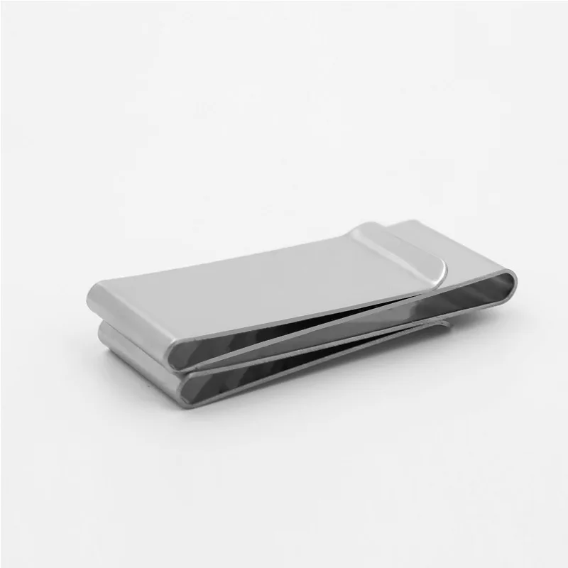 Brand Multifunction Stainless Steel Money Clip Slim Pocket Purse Cash Holder Card Organizer Men Women Wallet