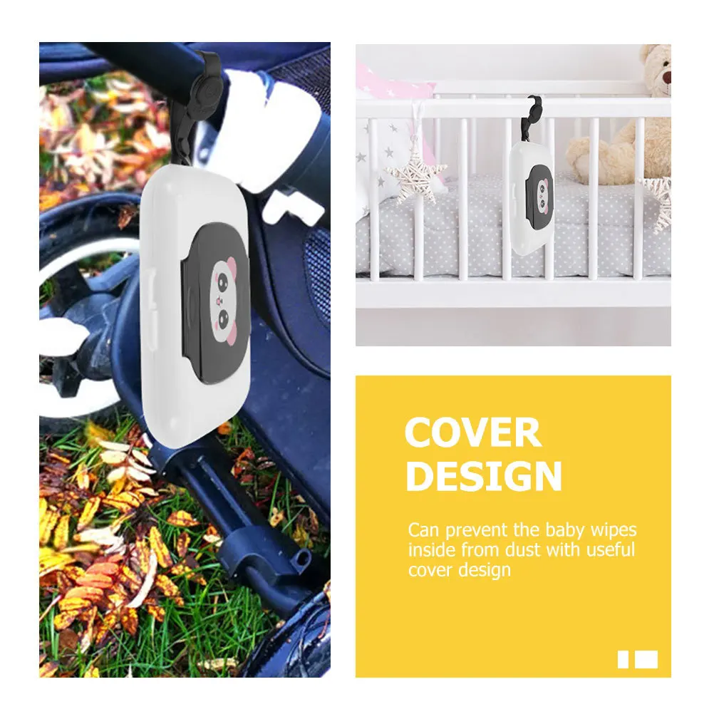 2Pcs Baby-feuchttücher Spender Tragbare Kompakte Outdoor Nass Tissue Halter Reise Infant Tücher Lagerung Box Organizer