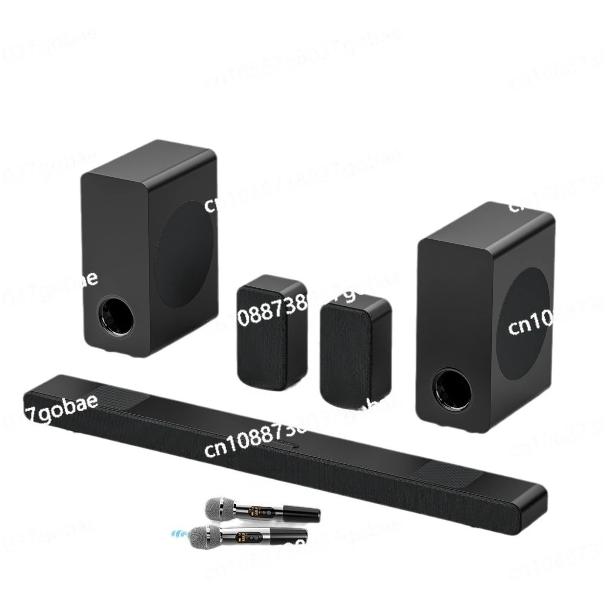 M9 Whispering Wall Home Theater TV Audio Living Room Home Surround Sound Projector K Song