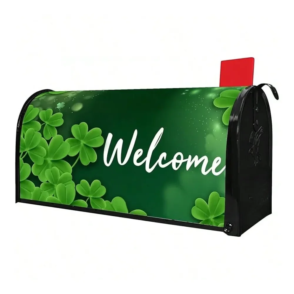 

Patriotic Mailbox Covers Magnetic Standard Size 21 X 18 Spring Summer American Welcome Mailbox Wraps Post Letter Box Cover Gard