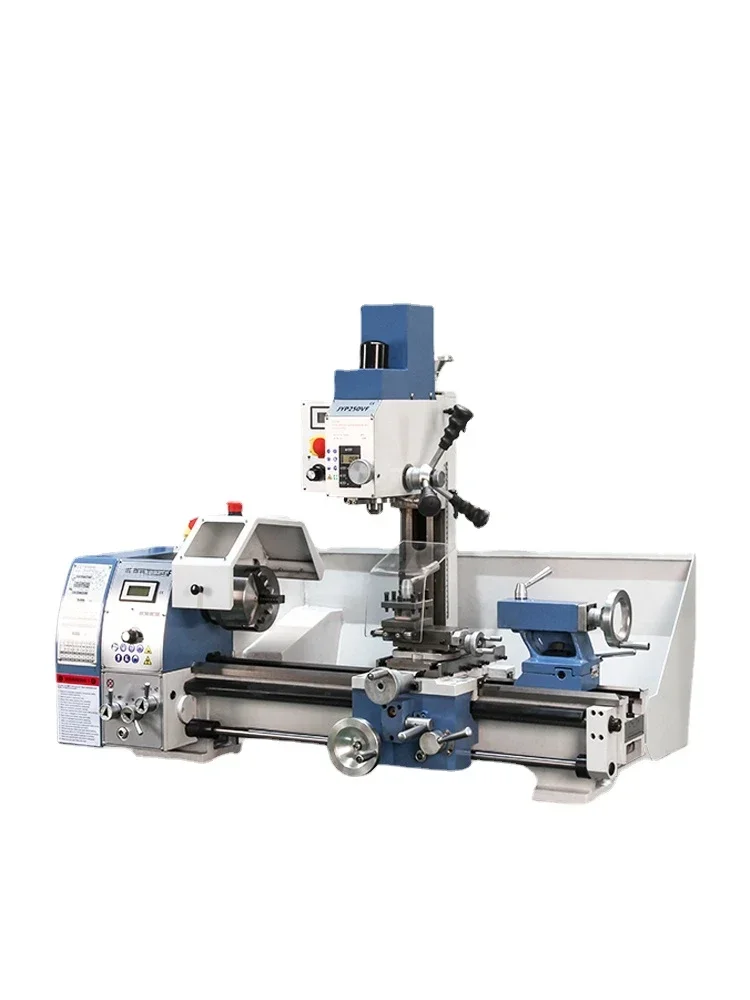 F car drilling and milling three in one machine tool multifunctional composite machine tool small teaching desktop lathe