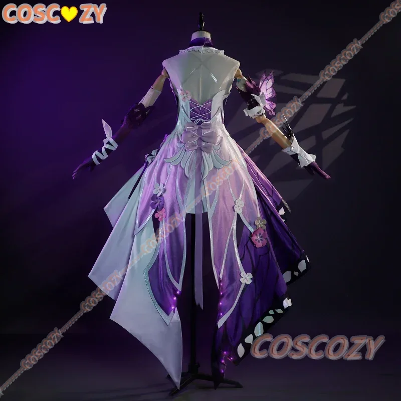 Castorice コスプレ衣装ウィッグゲーム Honkai スターレール死の召使いドレス帽子発光制服ハロウィン女の子女性レディ