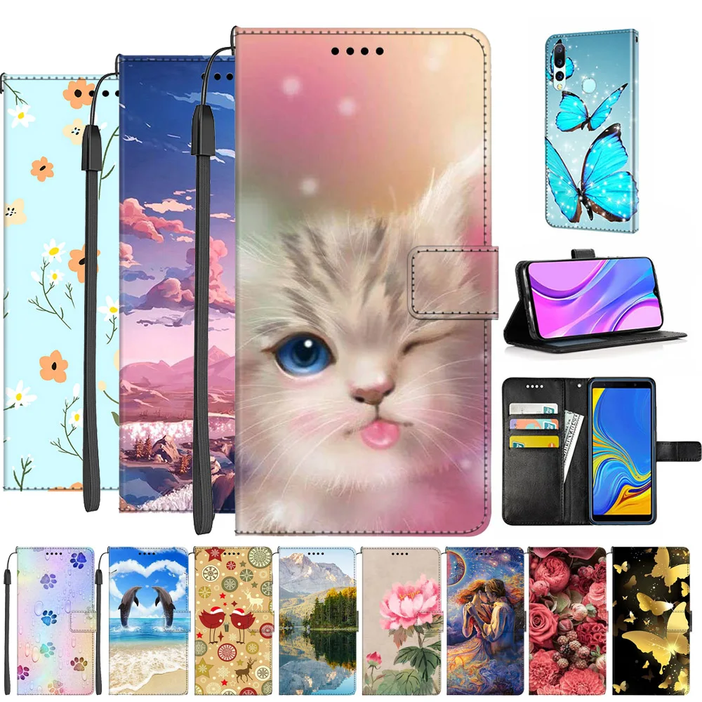 حافظة جلدية لهاتف Realme P4 Pro 5G محفظة فاخرة غطاء الوجه لهاتف Realme P4 Pro حافظات هاتف لطيف القطط المطبوعة فتحات بطاقات أكياس #1