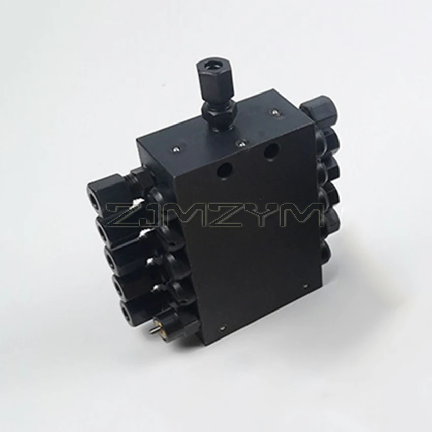 1 In 10 Out Distributor Pump Grease Distribution Valve Progressive Distributor Manifold Block For Centralized Lubrication System