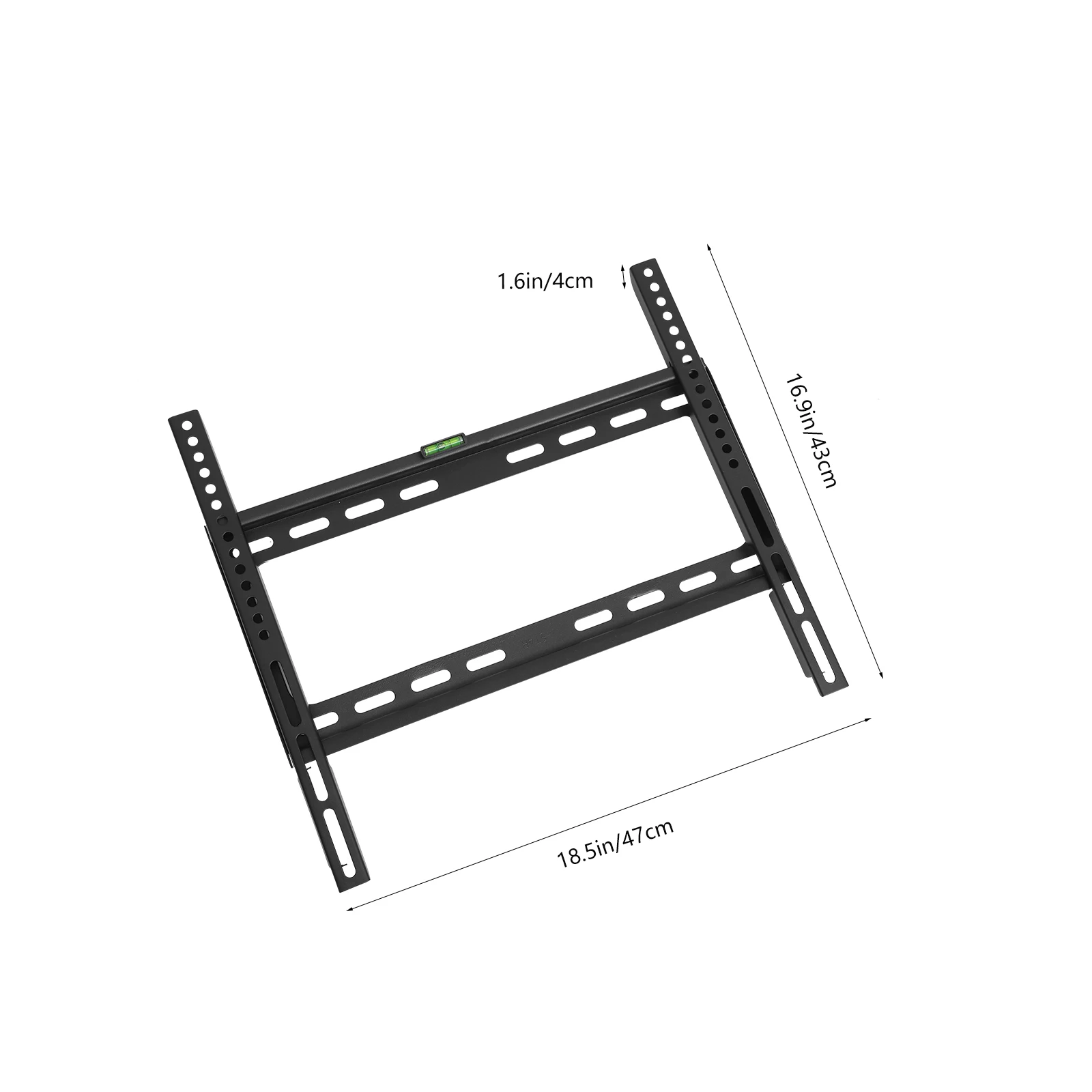 

Universal Wall Mount Bracket Heavy Duty Sturdy Easy Installation Space-Saving Design For Living Room Bedroom Wall-Mounted