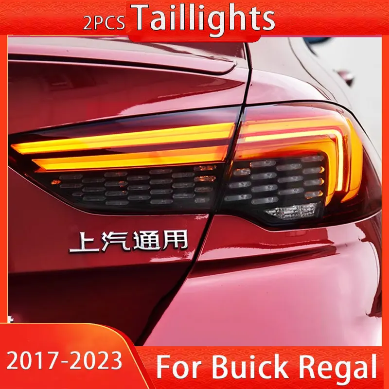 

Автомобильные фары для Buick Regal светодиодный Tail светильник 2017-2021 Regal Fog, тормозной сигнал поворота, автомобильные аксессуары