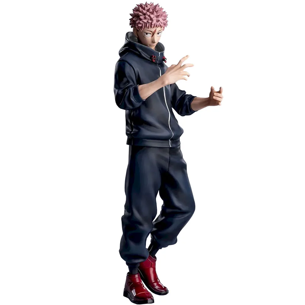 

Anime JJK Itadori Yuji Action Figure Statue Model Collectible Toy Desktop Ornament Car Decorations Fans Birthday Gift 19cm
