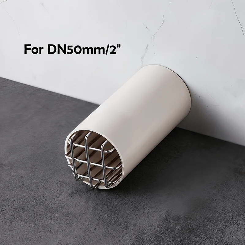 Outdoor Drain Pipe Protective Net, Anti Rodent Debris Blockage Drain Cover, Stainless Steel Pipe Outlet Filter for SewerDrainage