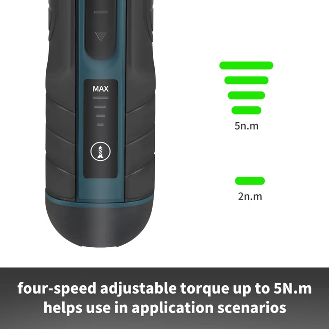 Makita Cordless Electric Screwdriver | 3.6V 5N.m Torque | 1/4" Chuck | 1300mAh Li - ion Battery.HT422 6
