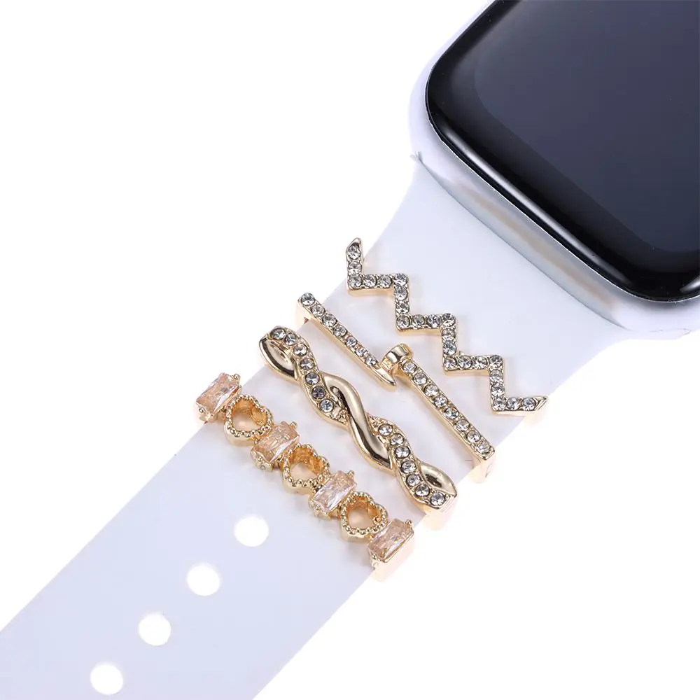 

Metal Bracelet Nails Watch Band Ornament Decorative Ring Strap Accessories Wristbelt Charms