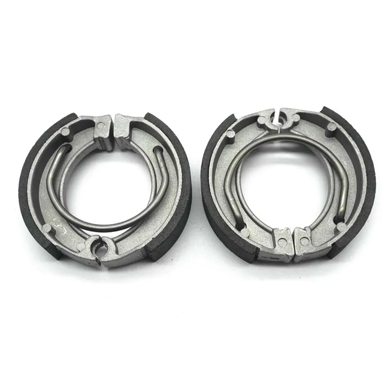 For YAMAHA PW50E 1984-2001 S50 Passol 1977 1978 1979 1980 1981 MJ50 PW50 Motorcycle Front &Rear Brake Shoes Pads Disc Kit SET
