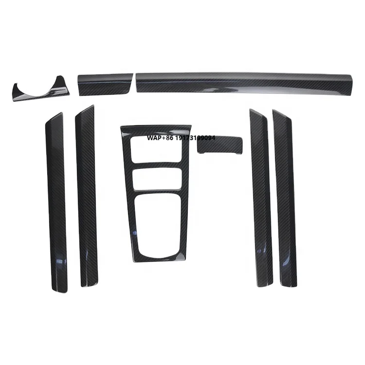 

Carbon Interiors 2014-2017 958 Instrument Panel Trim Central Control Cover Air Conditioning Vent Strip
