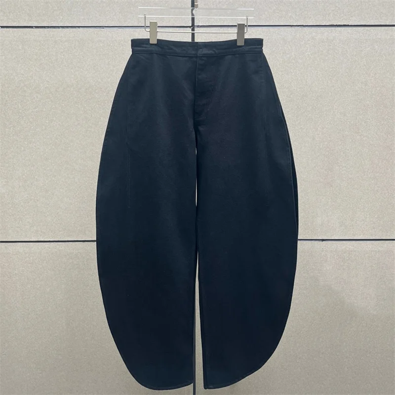 

Women's jeans 2026 Summer New Low Waist Loose Wide Leg Pants cotton curved knife pants Women's pants Denim pants y2k baggy jeans