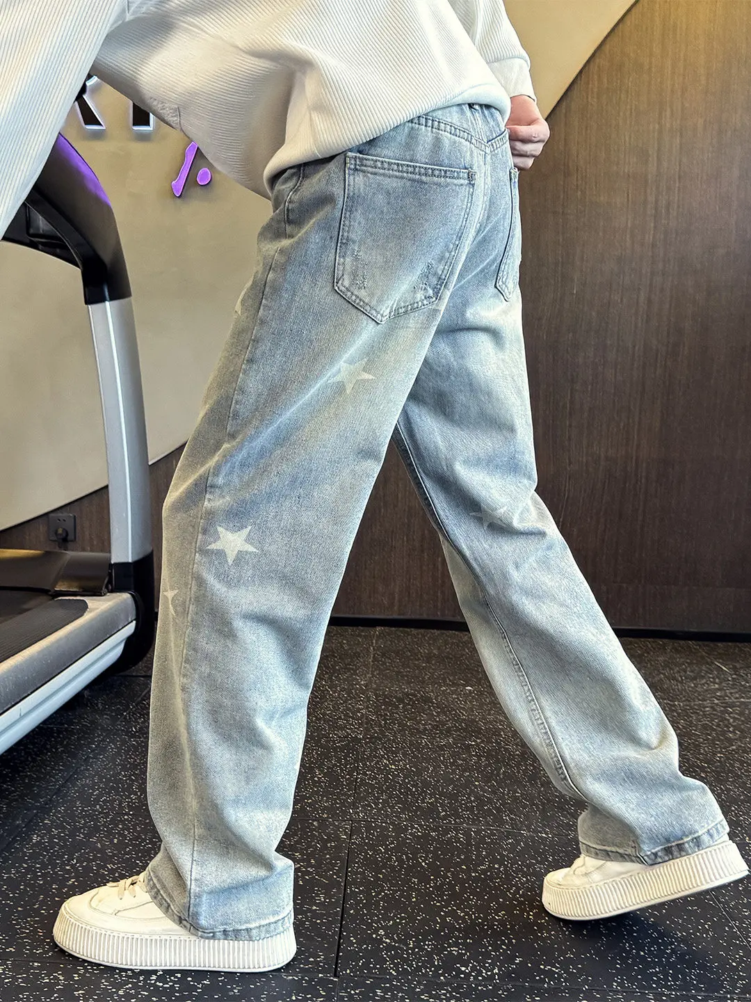 

Loose Fit Men's Jeans Spring Autumn 2026 New Sle Trendy Versatile Straight Leg Cool Haome High End Feeling Long Pants