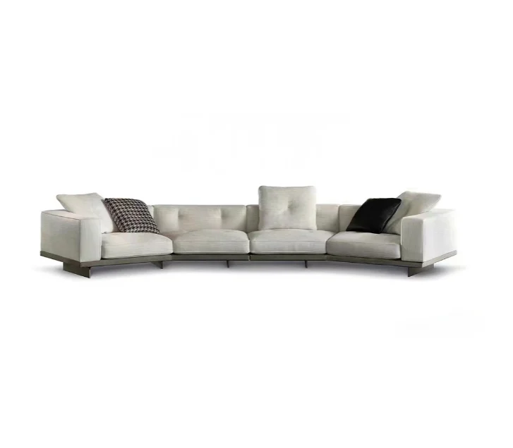 2025 New Designer American Luxury Leder Modulares Schnitts Ofa Schwarz Moderne Massivholz Couch Für Den Heimgebrauch Wartes Tühl