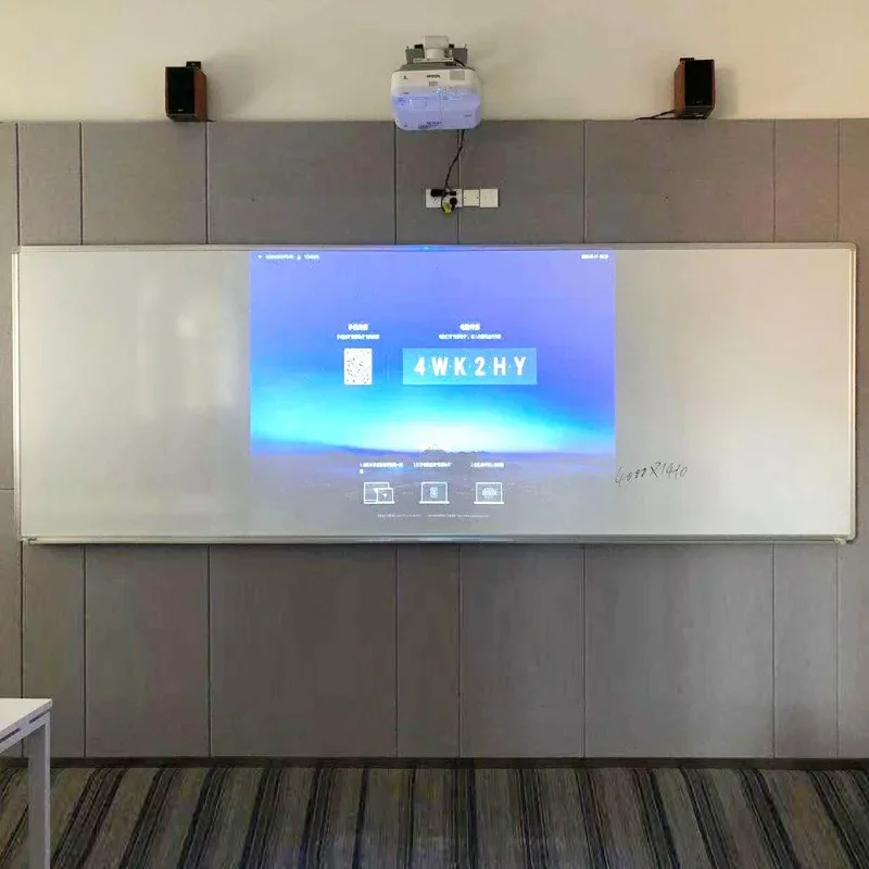 Hanging enamel board, matte projection whiteboard enamel whiteboard