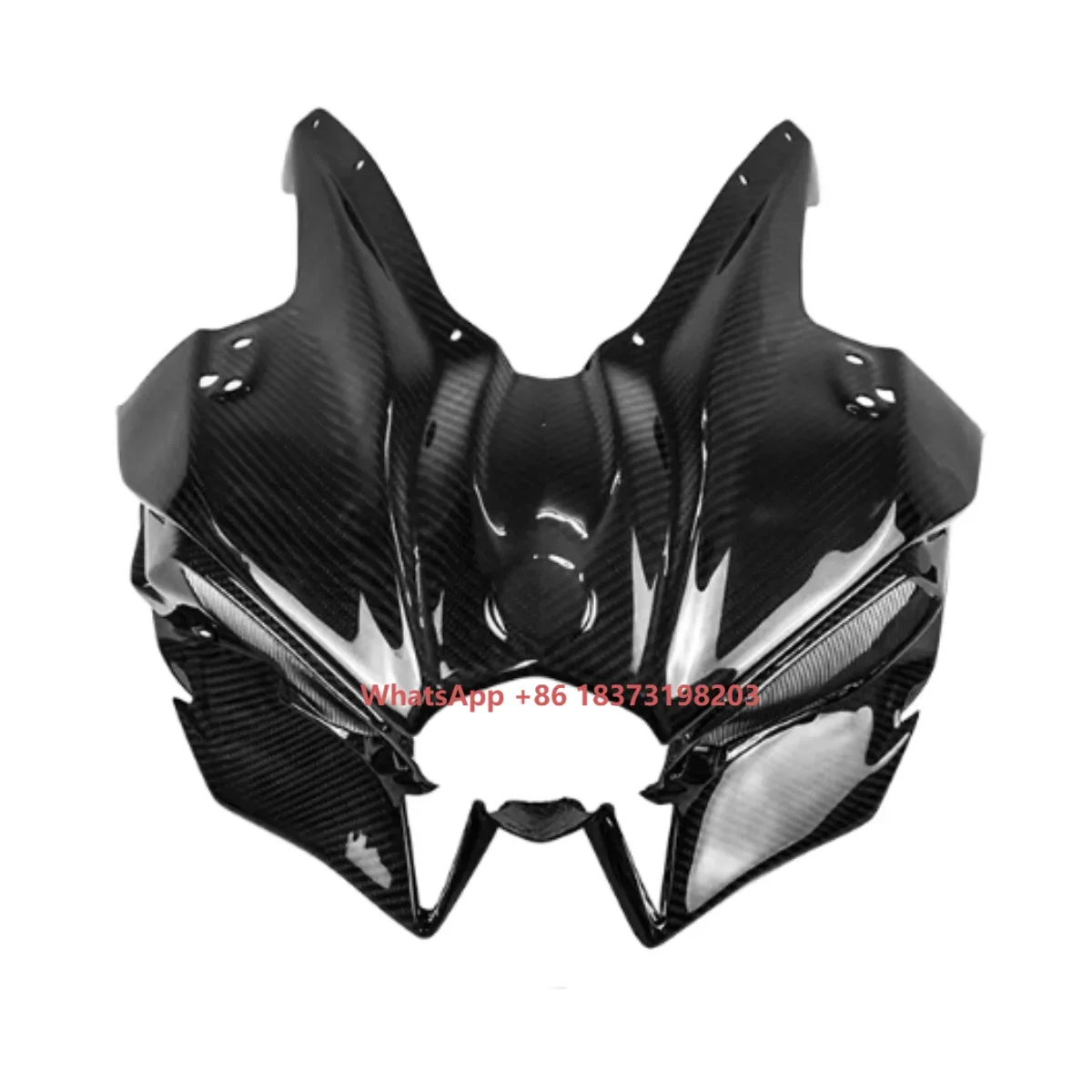 

For Kawasaki Ninja H2 H2R 2020 2021 2022 2023 2024 3K 100% Dry Carbon Fiber Motorcycle Accessories Front Fairing Fairings Cowls