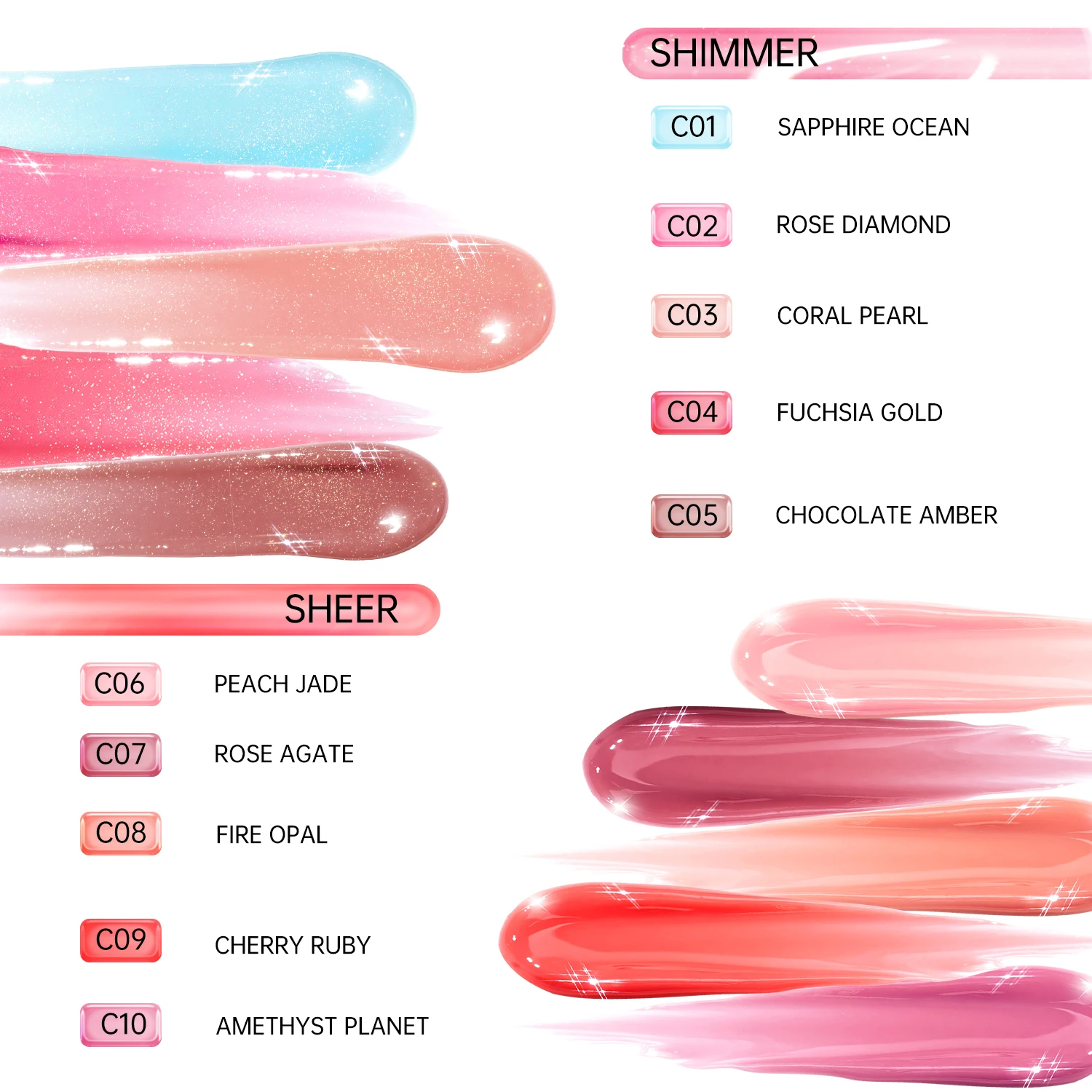 كاتكين الشفاه جوهر أحمر الشفاه ملمع الشفاه مرآة ملمع الشفاه ملمع الشفاه ترطيب الزجاج دودو الشفاه غسول ملمع الشفاه 3.5 جرام #3