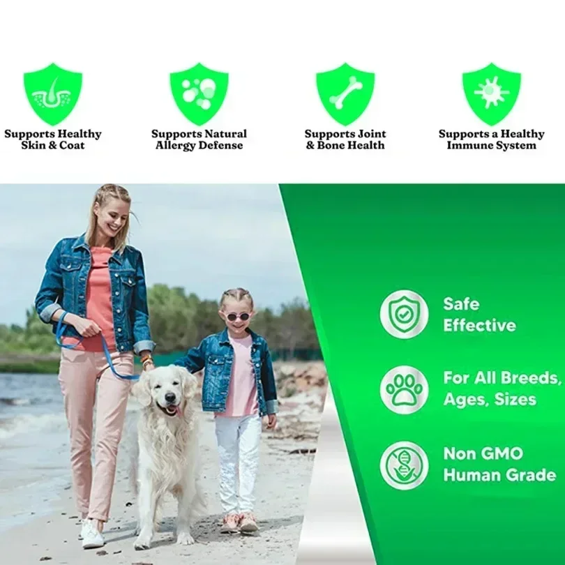 العلامة التجارية 200 مللي PET BRILLIANT زيت السلمون النقي الطبيعي بدون علاج كيميائي 21 أحماض أوميغا الدهنية المكملات الغذائية للكلاب