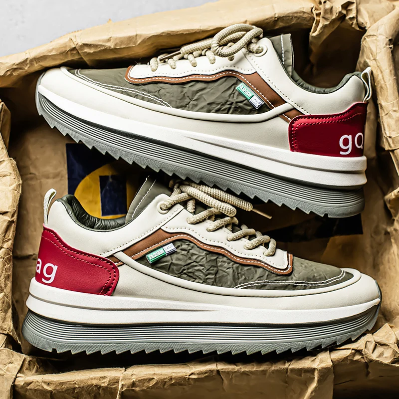 

Массивные кроссовки, летние, с мягкой подошвой, дышащие, легкие, мужские, для активного отдыха, повседневные, для бега, модные, нескользящие, спортивные.