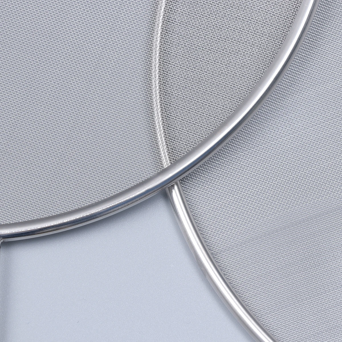 

2 Pcs Oil Splatter Screen for Frying Pans Explosion-proof Cover Anti Scalding Mesh Guard Cooking