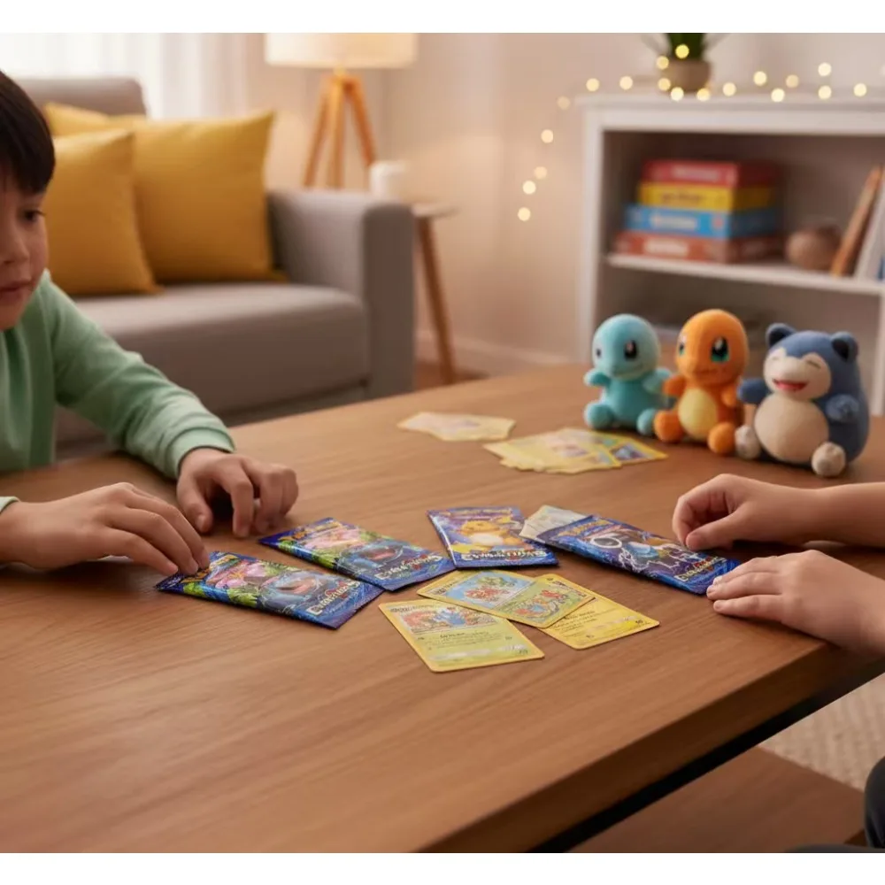 360Pcs Pokémon Scarlet Violet 151 Prismatic Aventures French Booster Packs Trading Game Battle Cards Gift for Kids