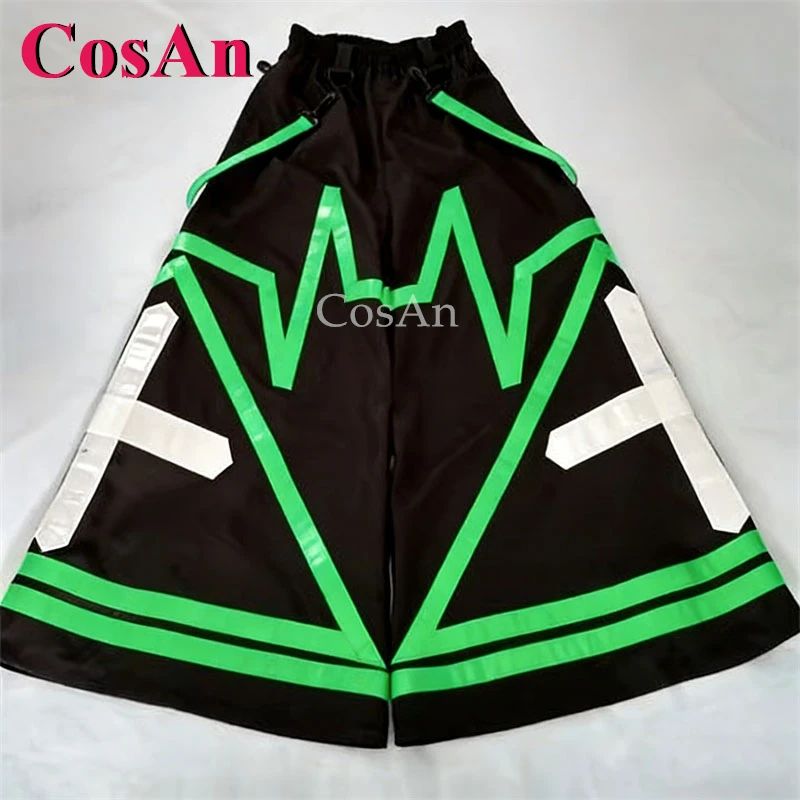 

CosAn Fashion Geometric Patterns AUS Style Ghost Dance Pants Melbourne Shuffle Pants Bell-bottoms Reflective Effect Trousers