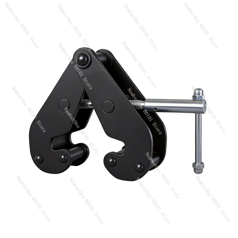 I Beam Clamp Lifting Tool, Rail Clamp Hoist Attachment, Stage Rigging Clamp, 2 Ton Load Capacity Industrial Tool