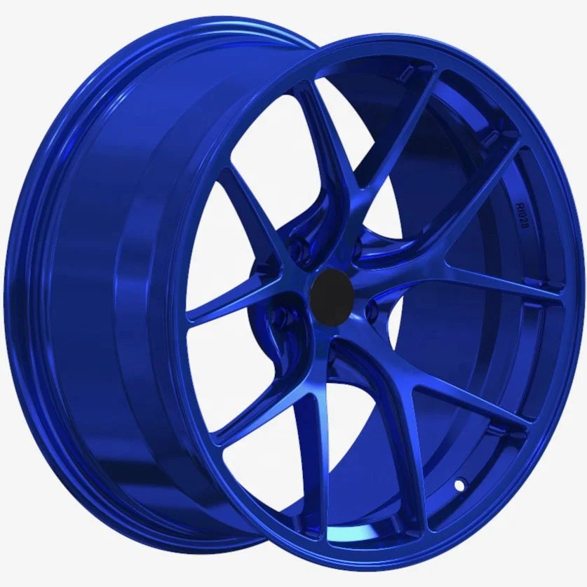 

Custom Forged 6061-T6 Aluminum Alloy Car Wheels Blue 20 Inch 5x112 Forged Wheels Rims For Car