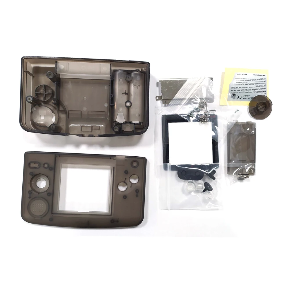 ZUIDID For SNK NGPC for NEO GEO POCKET COLOR house shell repair Plastic Full shell case replacement