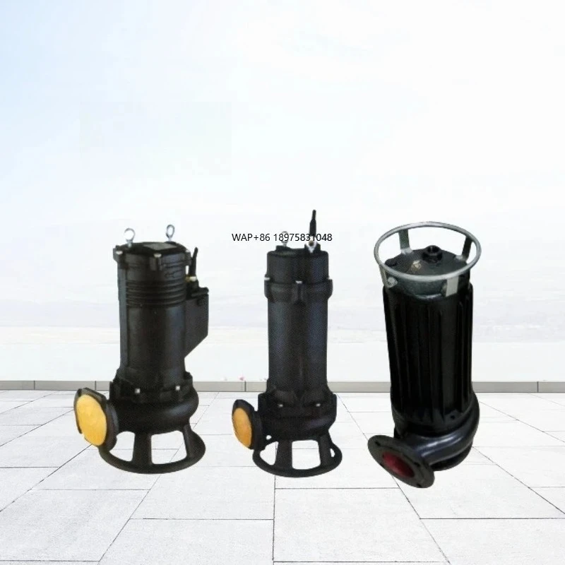 Submersible Sewage Pump Sand Dredging Slurry Pump Mud Suction Pump With Grinder Impeller