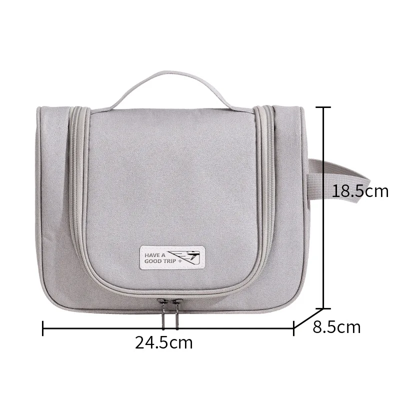 

Portable Toiletry Hanging Bag, Travel Cosmetic Bag Hook Amenity Bag Outdoor Lightweight Bag