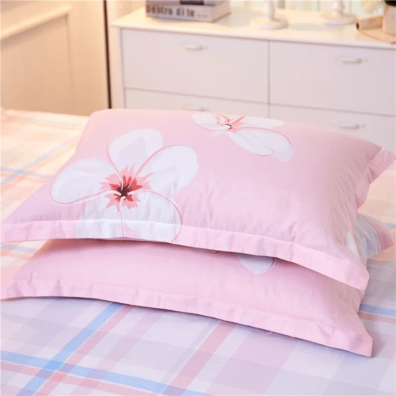 Pillow Case Kids and Adults Printing Durable Washable Anti-Mite Qualified Cover Bedroom Skin-friendly Northern Europe Modern