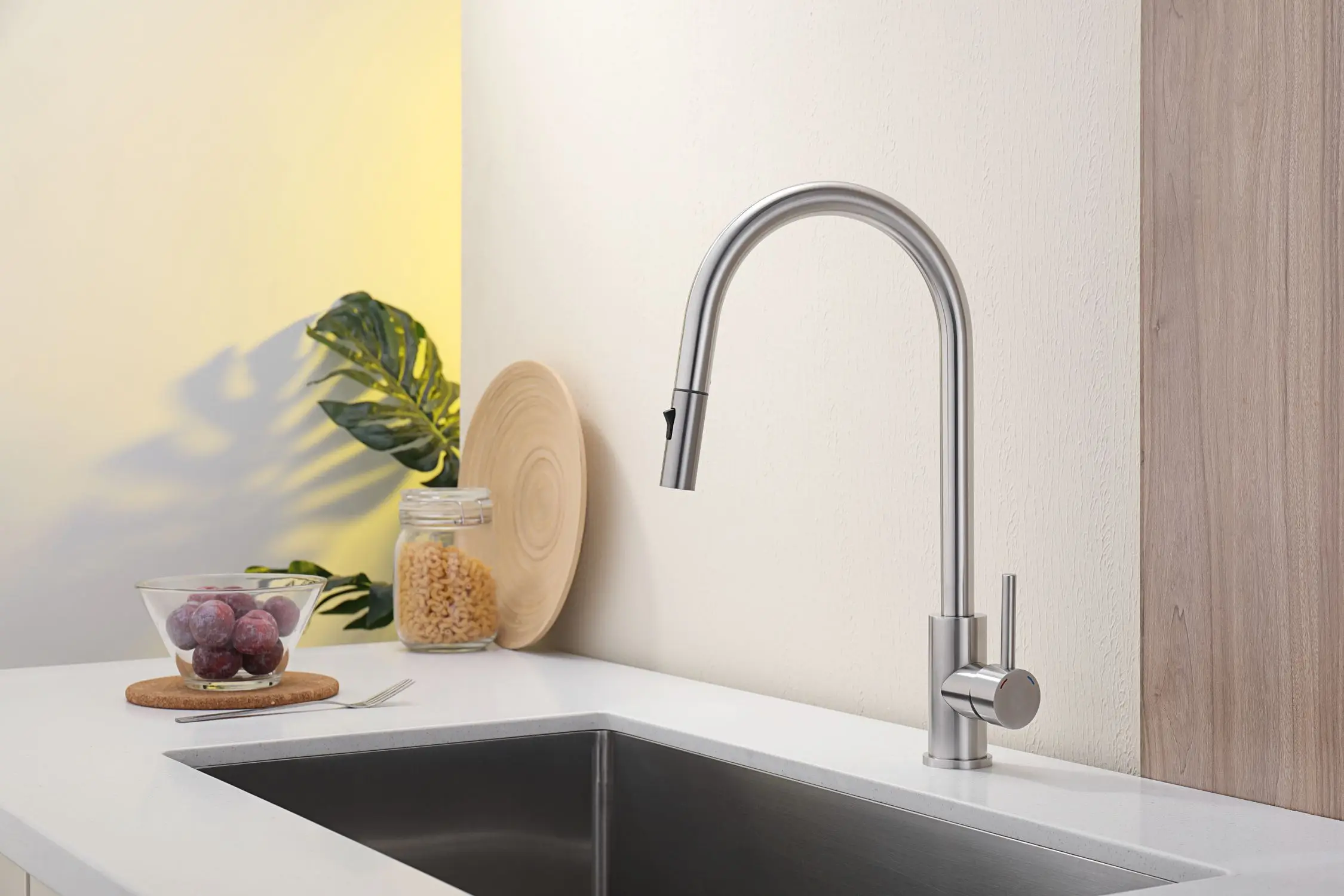 

High Quality 316 Kitchen Faucet Single Handle Sink Mixer