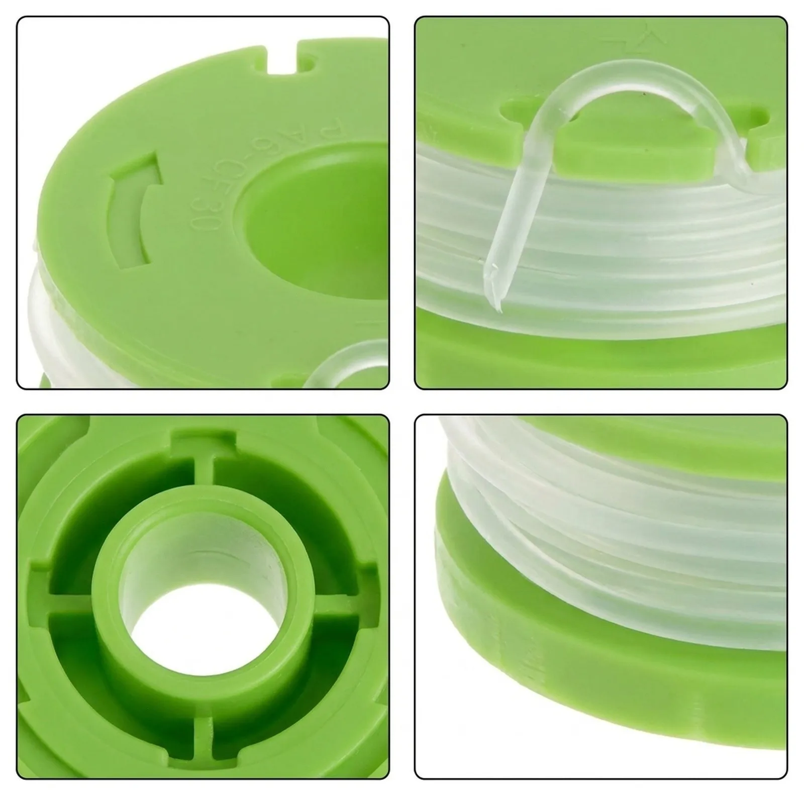 High Quality Spool String Trimmer Parts LST10012 Replacement .065 Line Spool 1.65mm White Round RS90121 High Quality