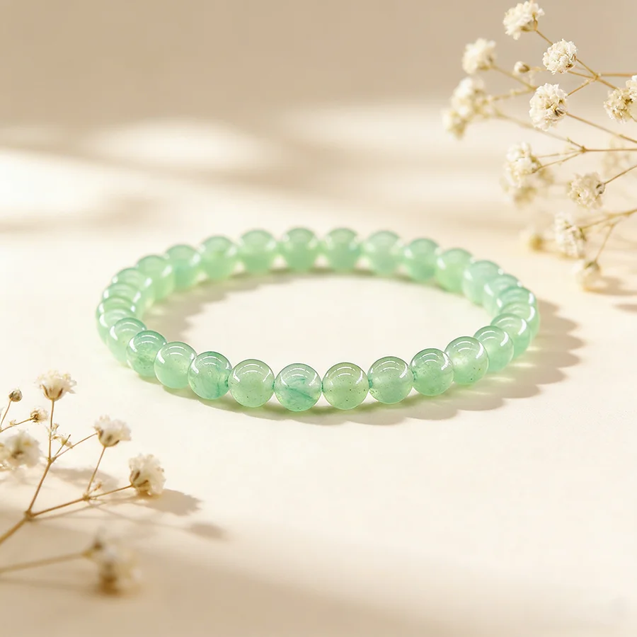 6 8mm Natural Green Aventurine - огляд і ціна J-Yoga Fitness