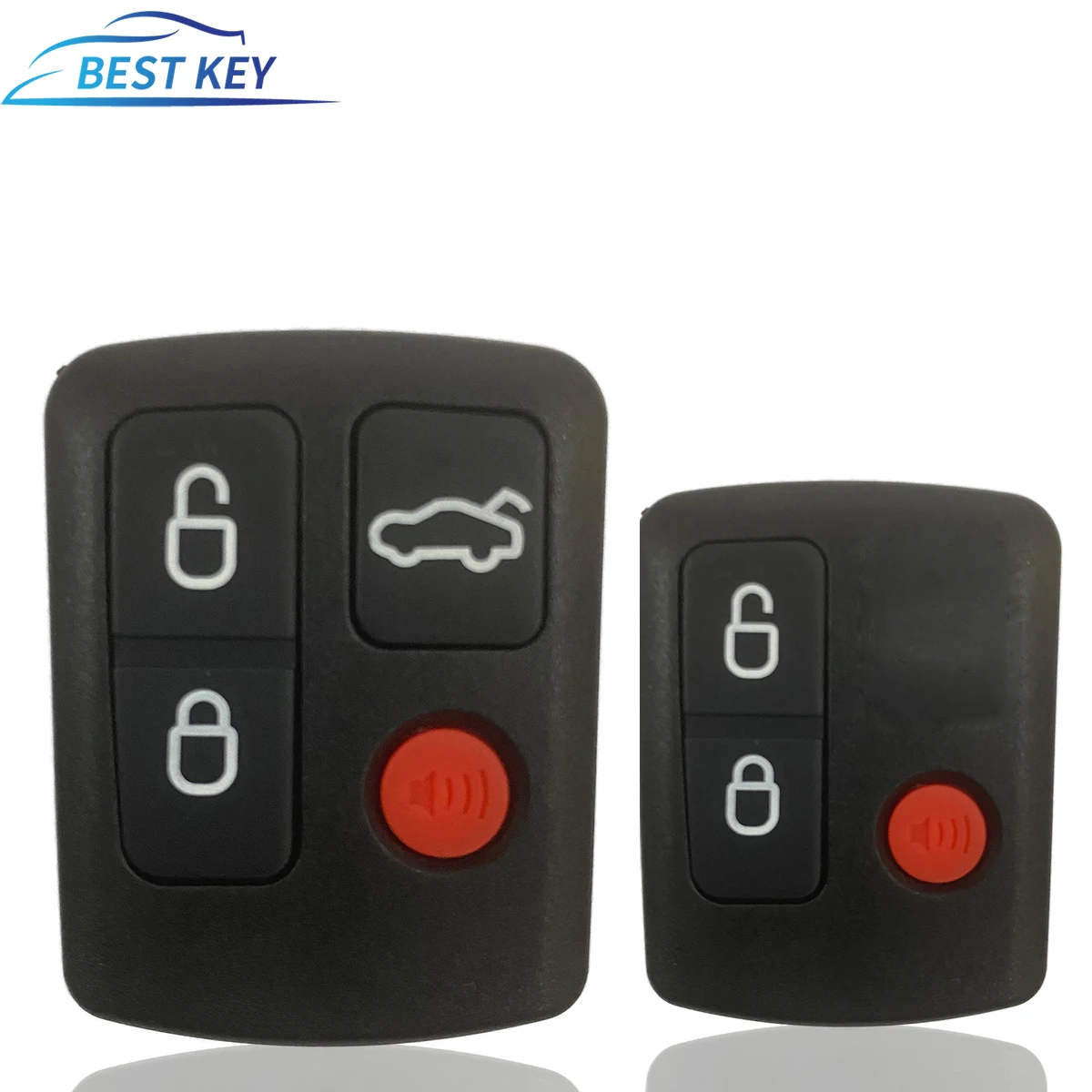 BEST KEY 3/4 Buttons Remote Key Shell Case Replacement Housing FOB Fit for Ford BA BF Falcon Sedan Wagon SX Territory XR6 XR8 FP