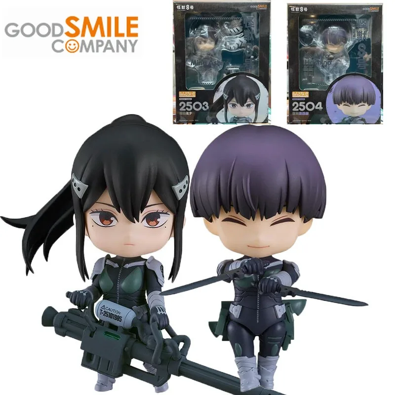 GSC Good Smile Original Nendoroid Kaiju No.8 Ashiro Mina 2503 Soshiro Hoshina 2504 Action Figure Toys for Boys Girls Gifts