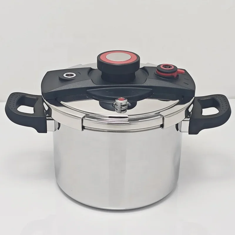 

large capacity thickened 304 stainless steel explosion-proof pressure cooker for household kitchen cooking