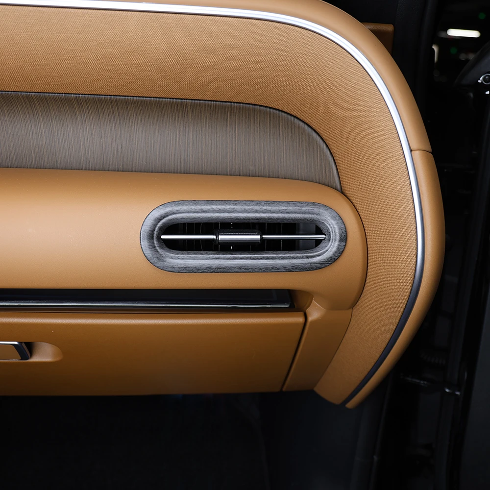 

Automotive Front Side Vent Cover Trim Interior Decoration Accessories ABS Material For Hyundai Palisade LX3 2026 Left-Hand Drive