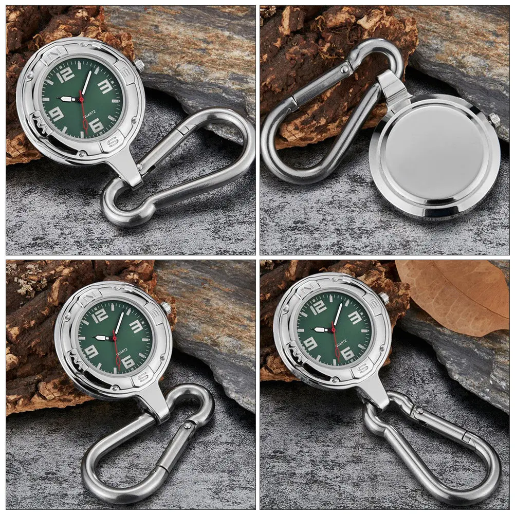 

1Pcs Stylish Multi-Function Hook Watch for Backpack Messenger Bag Handbag Outdoor Sports Construction Workers Portable Casual